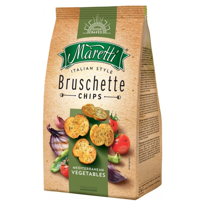 Maretti Bruschette Mediterranean Vegetables 150G