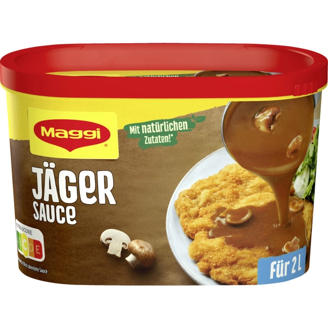 Maggi Jägersauce ergibt 2L