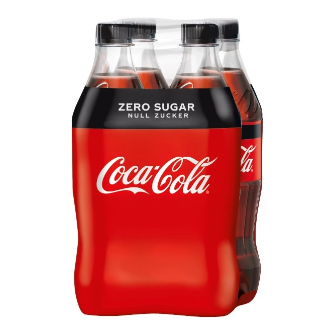 Coca-Cola Zero 4x 0,5L PET