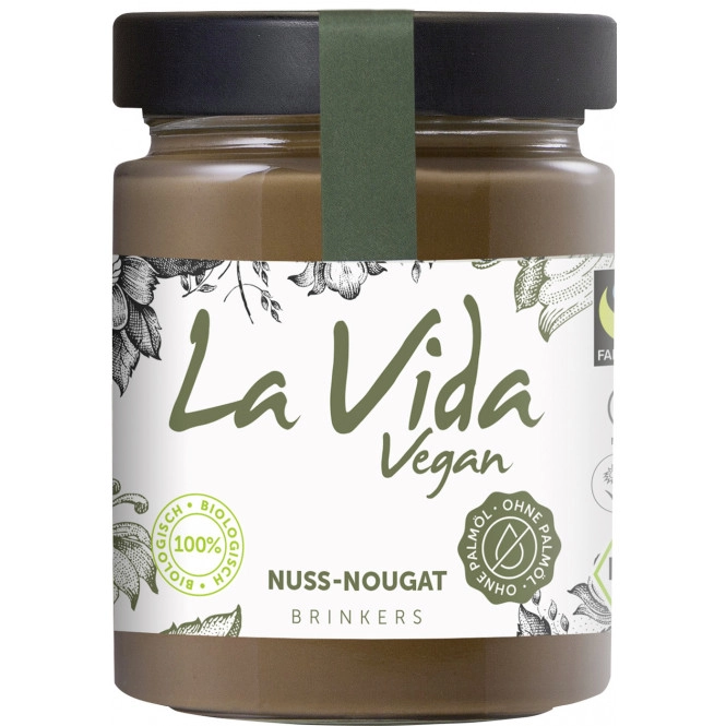 Brinkers Bio La Vida Nuss-Nougatcreme vegan 270G