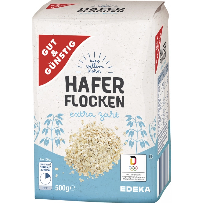 Gut & Günstig Haferflocken extra zart 500G