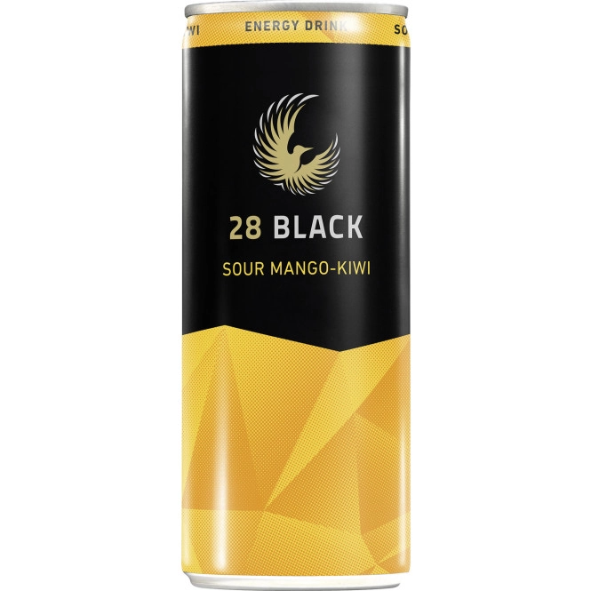 28 Black Sour Mango-Kiwi 250ML