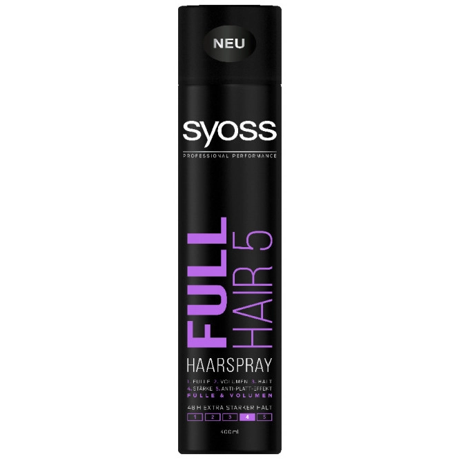 Syoss Haarspray Full Hair 5 extra starker Halt 400ML