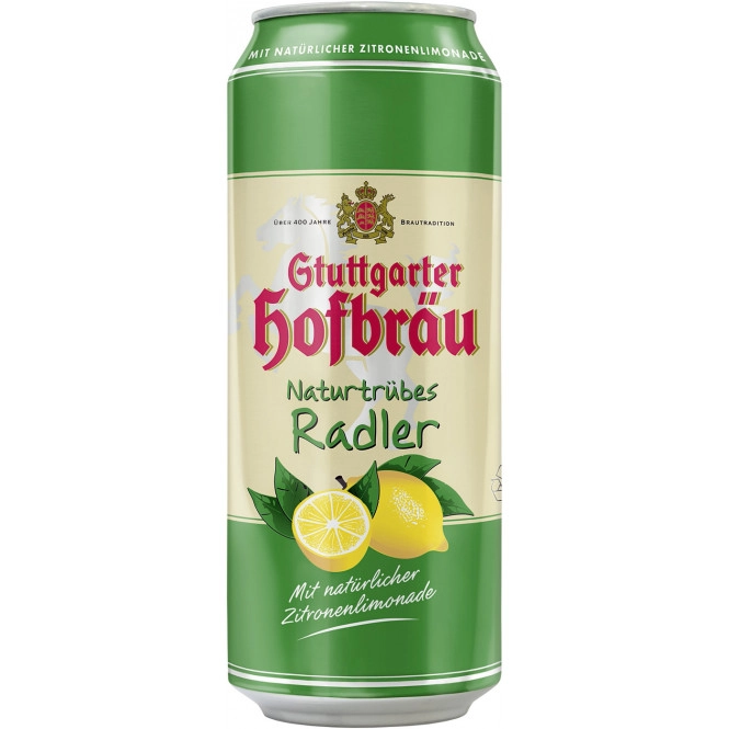 Stuttgarter Hofbräu Naturtrübes Radler 0,5L