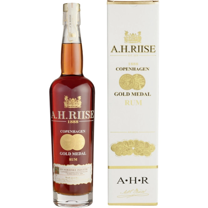 A.H.Riise 1888 Copenhagen Gold Medal Rum 40% 0,7L