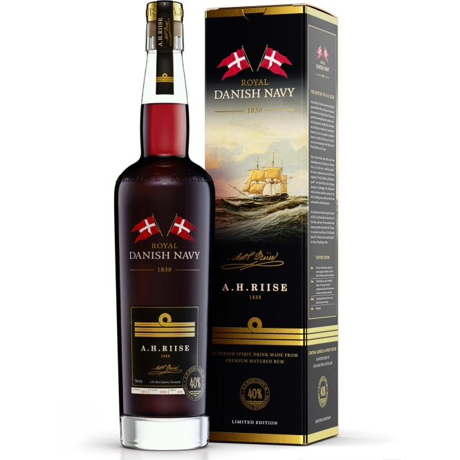 A.H.Riise Royal Danish Navy Rum 0,7L