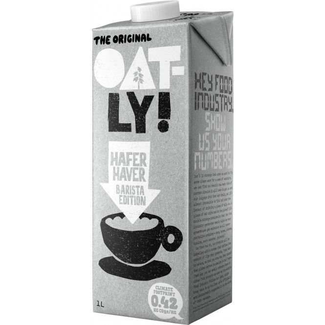 Oatly Hafer Barista Edition 1L