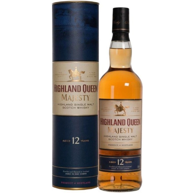 Highland Queen Majesty Single Malt Scotch Whisky 12 Jahre 0,7L