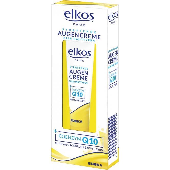 Elkos Straffende Augencreme + Coenzym Q10 15ML