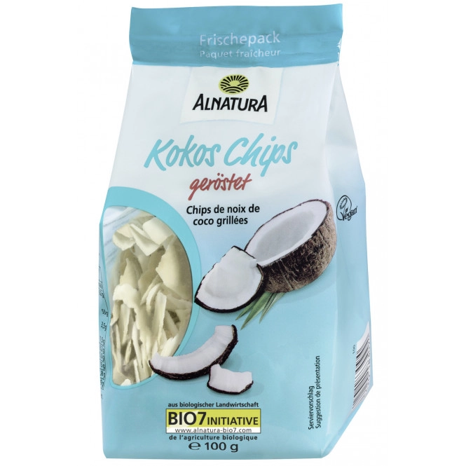 Alnatura Bio Kokos Chips geröstet 100G