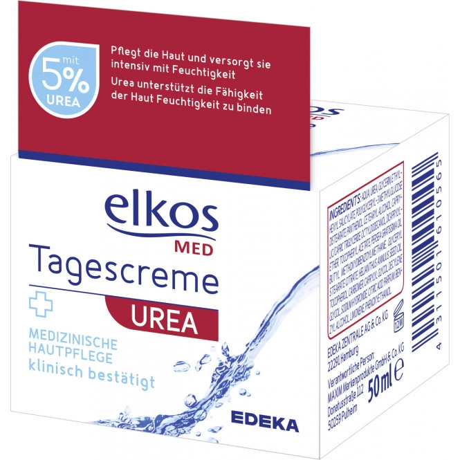 elkos Med Tagescreme + Urea 50ML