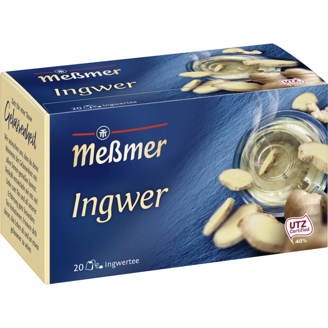 Meßmer Ingwer Tee 20ST 40G