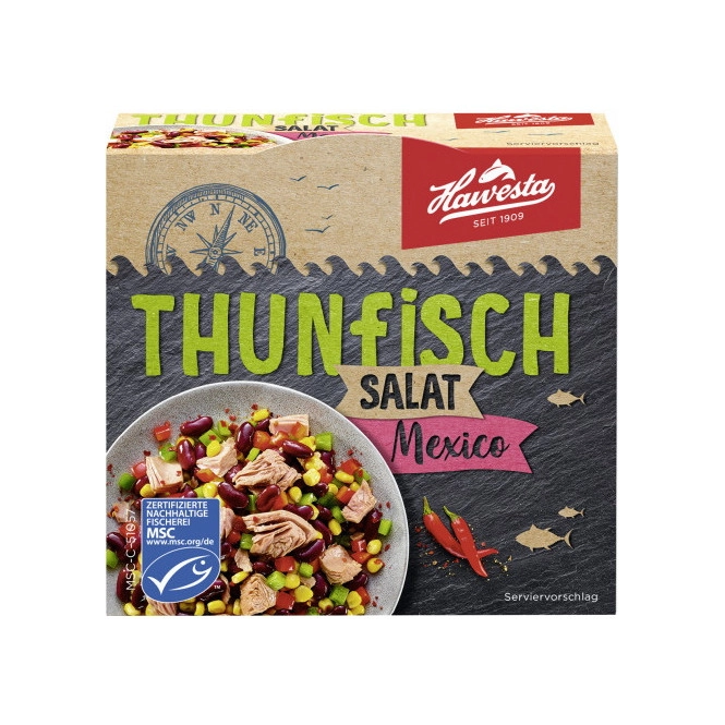 Hawesta Thunfisch Salat Mexico 160G