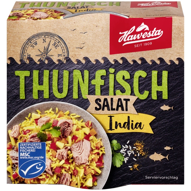 Hawesta Thunfischsalat India 160G