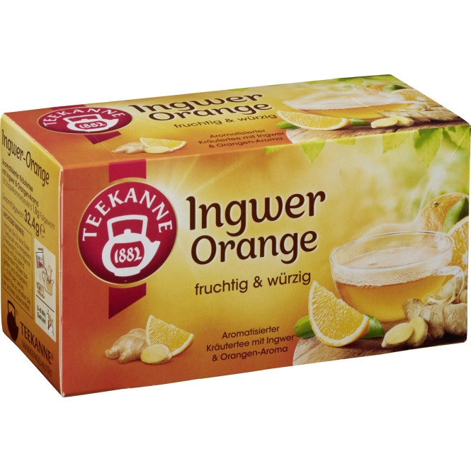 Teekanne Ingwer-Orange 18ST 32,4G