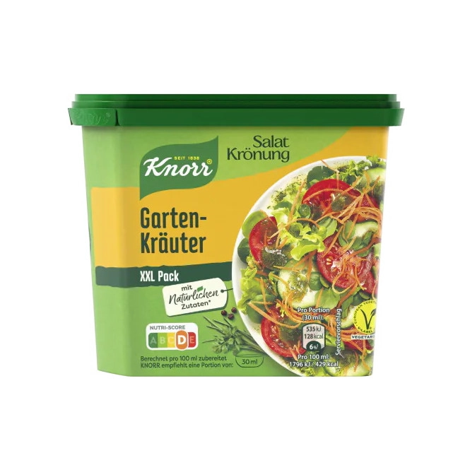 Knorr Salatkrönung Gartenkräuter XXL-Pack ergibt 2,1L