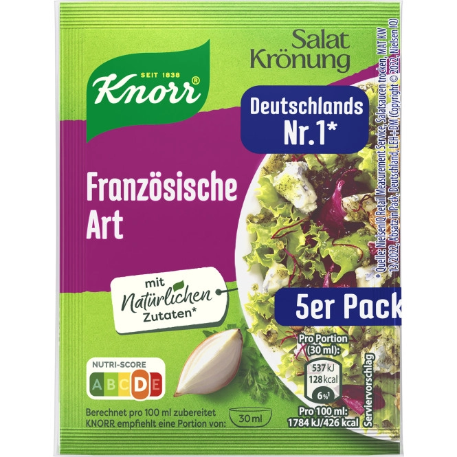 Knorr Salatkrönung Französische Art 5ST