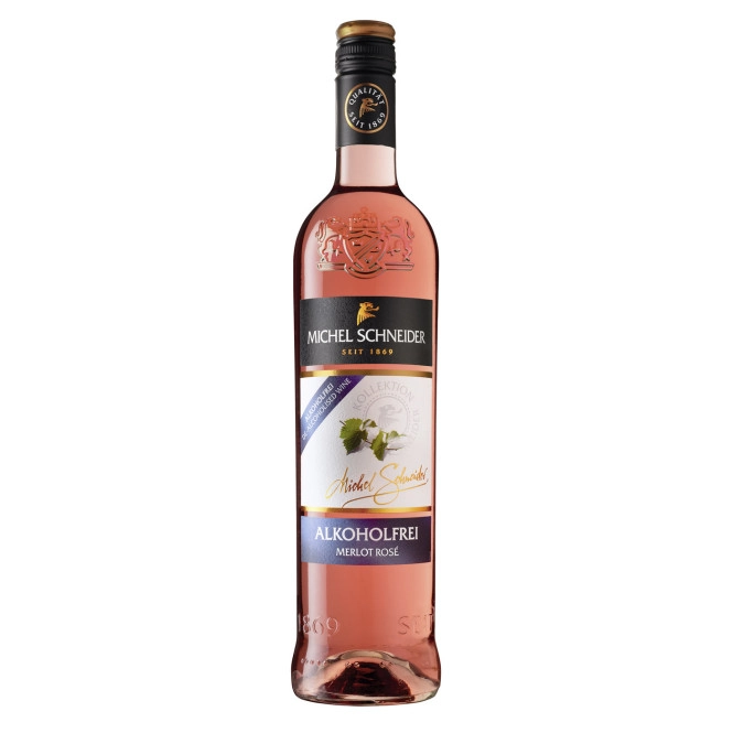 Michel Schneider Merlot Rose Alkoholfrei 0,75L