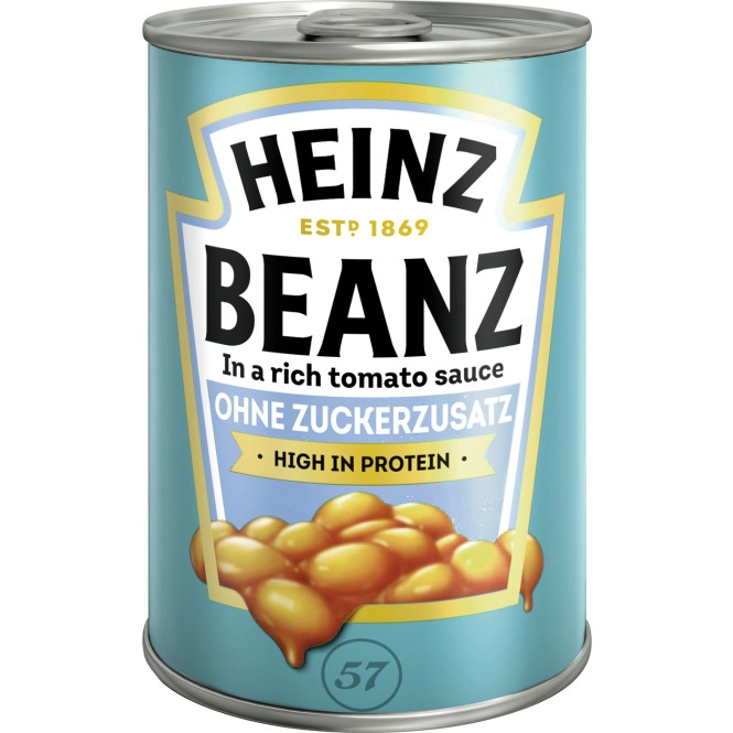 Heinz Beanz ohne Zuckerzusatz 415G