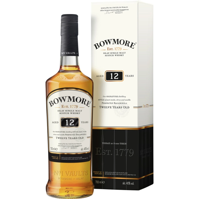 Bowmore Whisky 12 Jahre 40% GP 0,7L