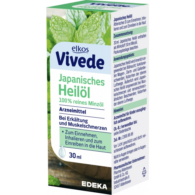 elkos Vivede Japanisches Heilöl 30ML