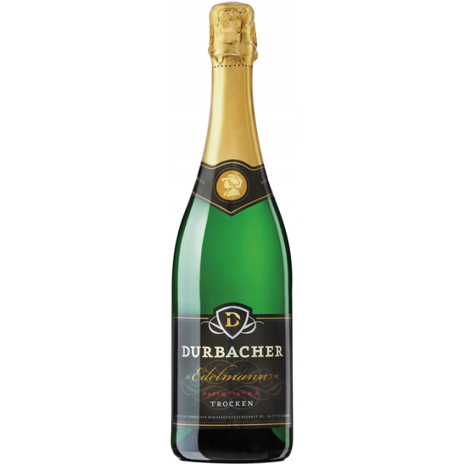 Durbacher Edelmann Sekt trocken 0,75L