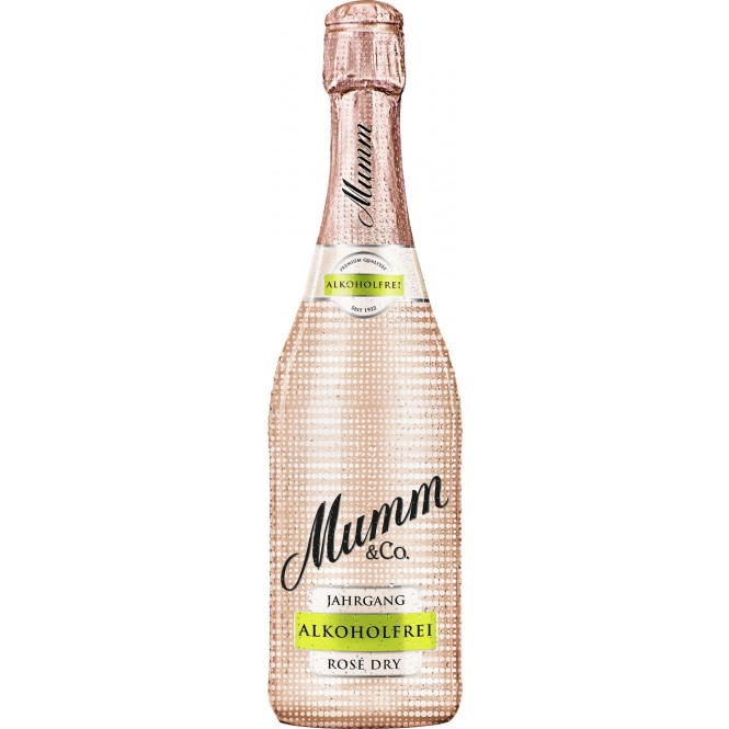 Mumm Rose Dry Jahrgang alkoholfrei 0,75L