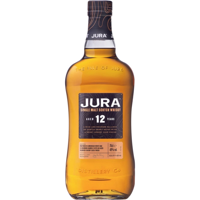 Jura Whisky 12 Jahre 40% 0,7L