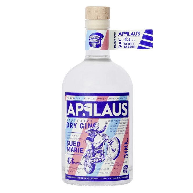 Applaus Dry Gin Suedmarie 43% 0,5L