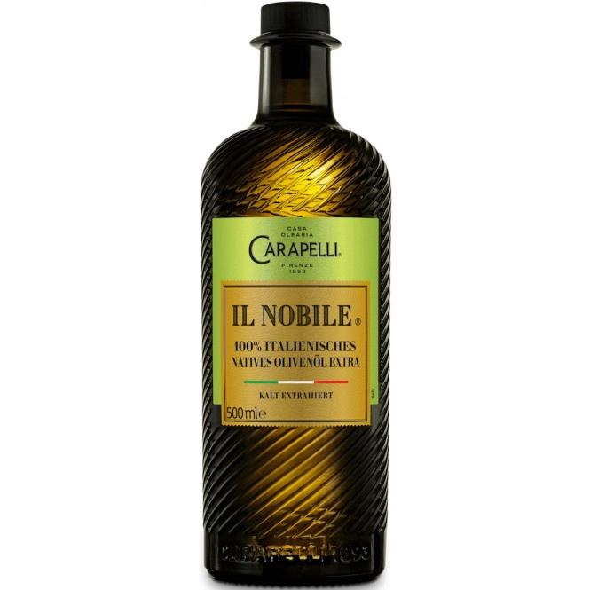 Carapelli Il Nobile 100% Italienisches Natives Olivenöl Extra 0,5L