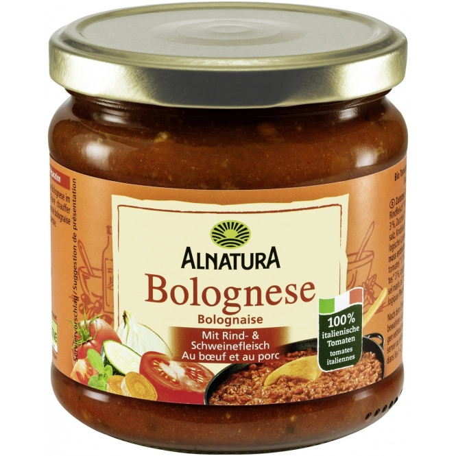 Alnatura Bio Tomatensauce Bolognese 330ml