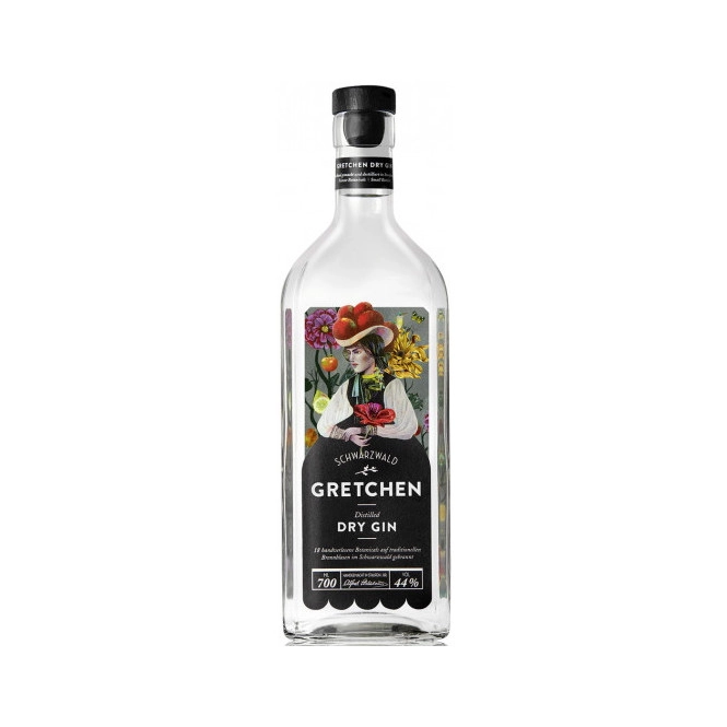 Schladerer Schwarzwald Gretchen Dry Gin 44% 0,7L