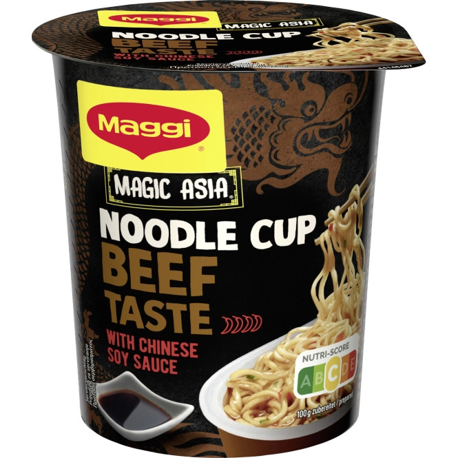 Maggi Magic Asia Noodle Cup Beef Taste 63G