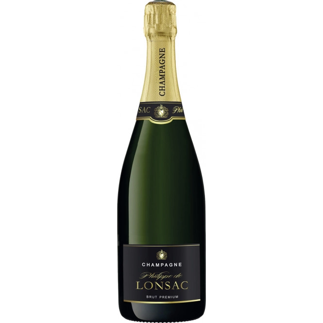 Philippe de Lonsac Champagner Brut Premium 0,75l