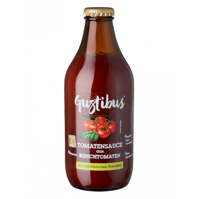 Gustibus Tomatensauce aus Kirschtomaten 330G