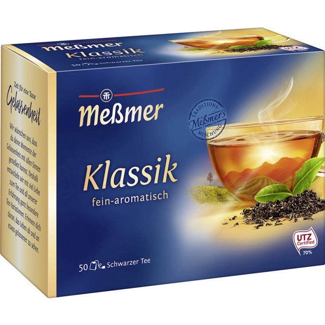 Meßmer Tee Klassik Schwarztee 50ST 87,5G