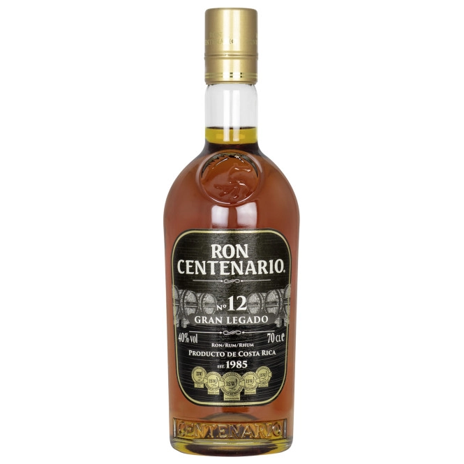 Ron Centenario Rum 12 Gran Legado 40% 0,7L