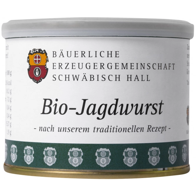 Bäuerliche EZG Schwäbisch Hall Bio-Jagdwurst 200G