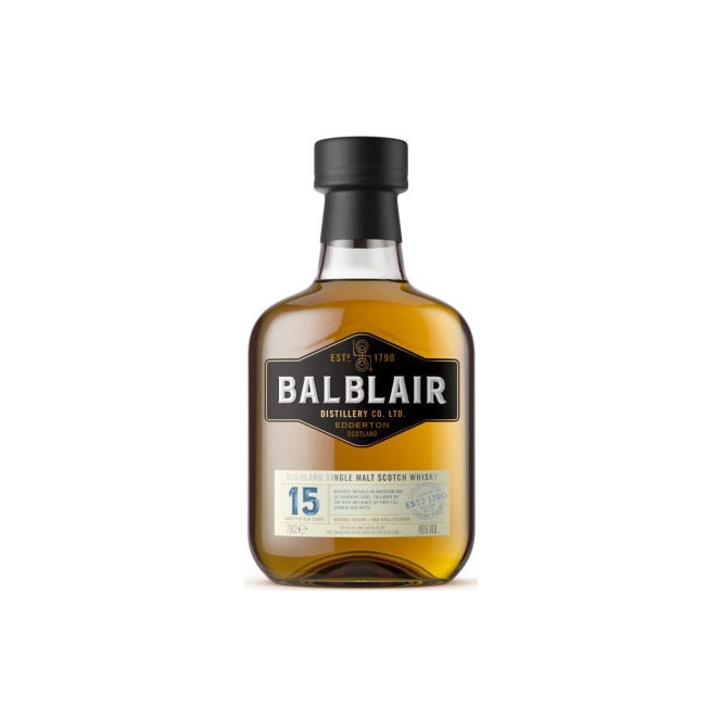 Balblair Whisky 15 Jahre 46% 0,7L