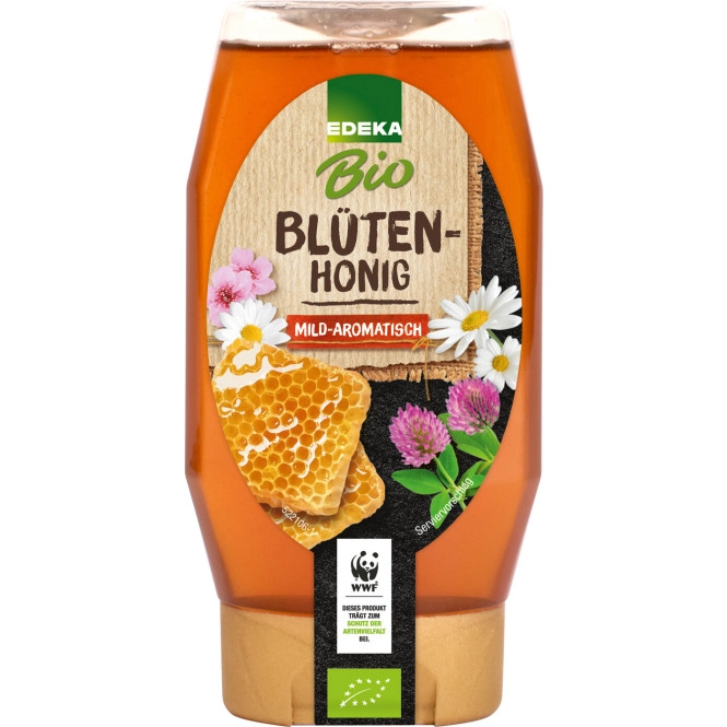 EDEKA Bio Blütenhonig mild-aromatisch 350G