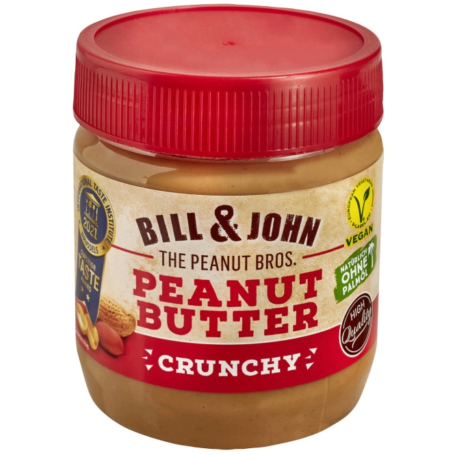 Bill & John Peanut Butter Crunchy 350G