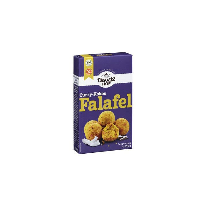 Bauckhof Bio Curry-Kokos Falafel 160G