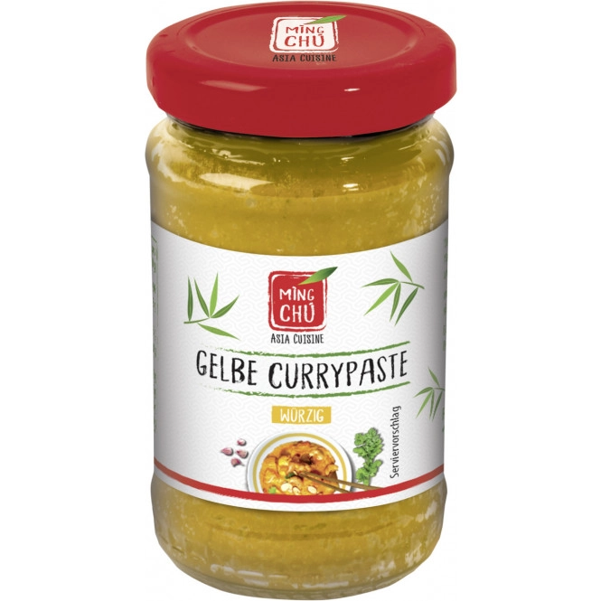 Ming Chu Gelbe Currypaste würzig 114G