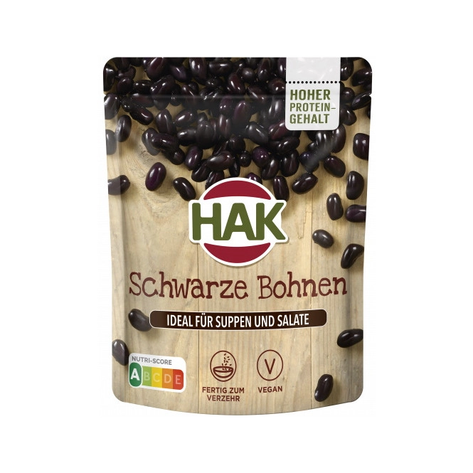 HAK Schwarze Bohnen 225G