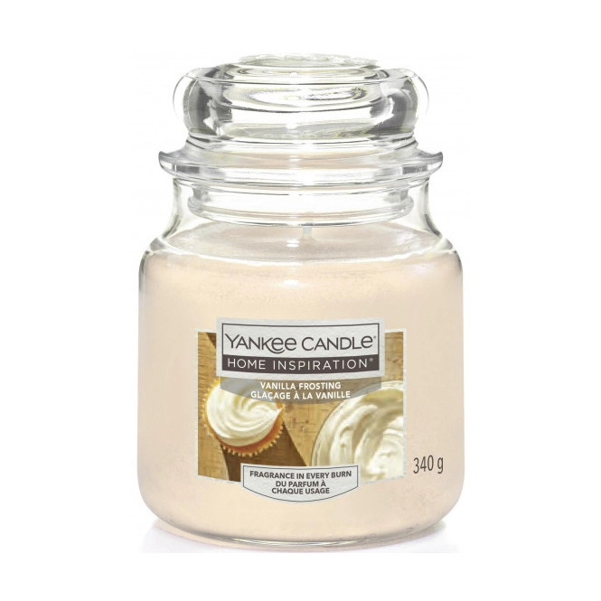 Yankee Candle Home Inspiration Duftkerze Vanilla Frosting 340G