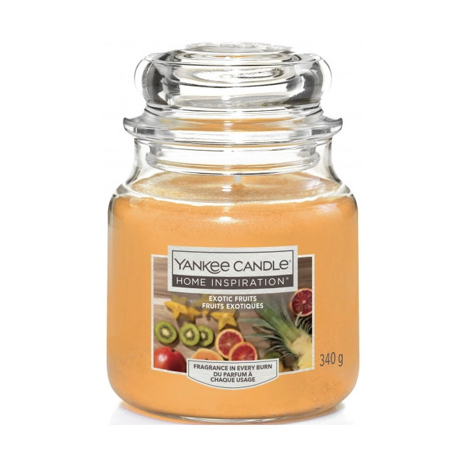 Yankee Candle Home Inspiration Duftkerze Exotic Fruits 340G