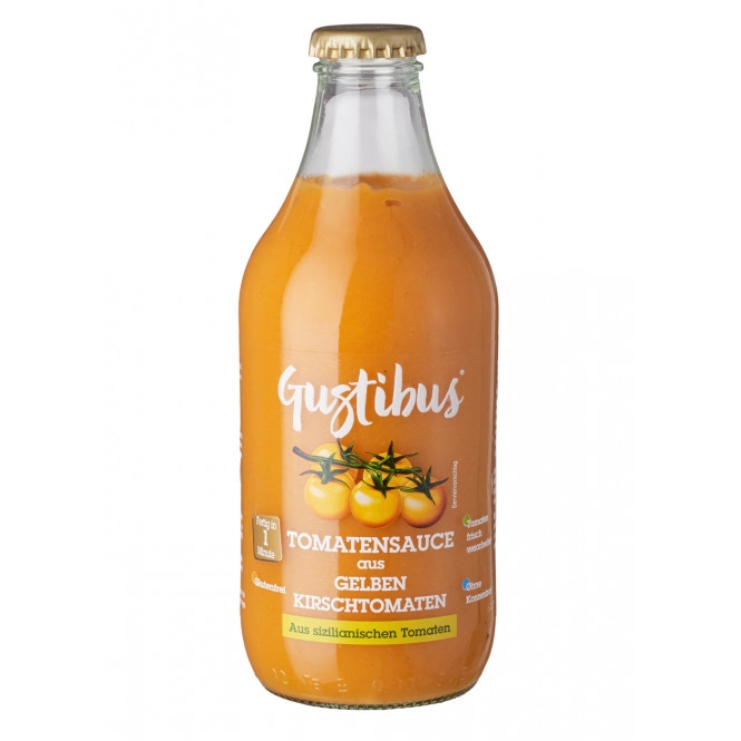 Gustibus Tomatensauce aus gelben Kirschtomaten 330G