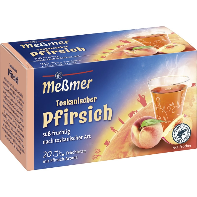 Meßmer Toskanischer Pfirsich 20ST 50G