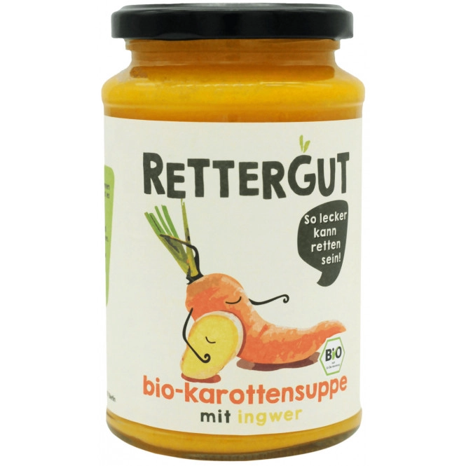 Rettergut Bio Karottensuppe mit Kokos 375ML