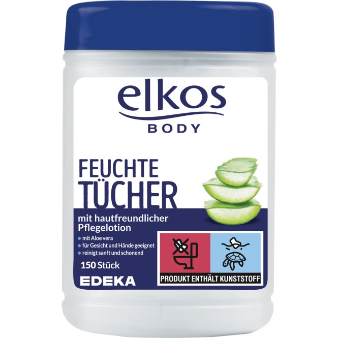 elkos Feuchte Tücher Box 150ST